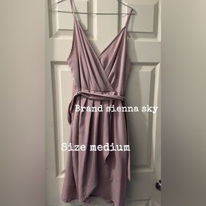 Light purple dress